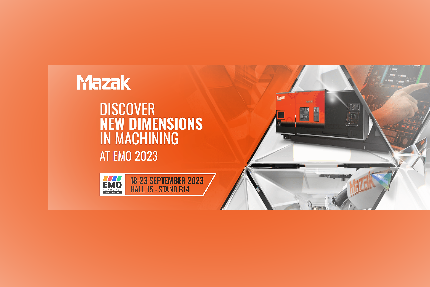 Mazak to exhibit total vision for advanced manufacturing at EMO